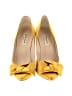 L.K. Bennett Yellow Gold Heels Size EU 38 - photo 2