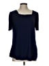 Assorted Brands Blue Short Sleeve Top Size L - photo 1