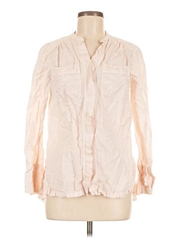 Wrap Long Sleeve Blouse (view 1)