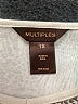 MULTIPLES 100% Cotton Gray 3/4 Sleeve Blouse Size 1X - photo 7