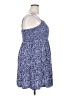 SO 100% Rayon Paisley Blue Casual Dress Size XXL - photo 4