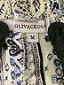 Olivaceous 100% Rayon Print Silver Casual Pants Size M - photo 7