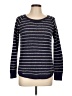 Pinque 100% Acrylic Stripes Blue Pullover Sweater Size L - photo 1