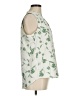 Monday Fun 100% Polyester Green Sleeveless Blouse Size M - photo 4
