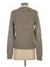 Banana Republic 100% Polyester Metallic Tan Pullover Sweater Size S - photo 2
