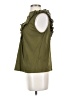J.Crew 100% Cotton Green Sleeveless Blouse Size S - photo 5
