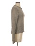 Banana Republic 100% Polyester Metallic Tan Pullover Sweater Size S - photo 4