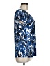 Christopher & Banks Blue Short Sleeve Blouse Size M - photo 4