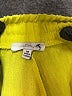 Blāshe 100% Polyester Solid Yellow Casual Pants Size M - photo 7