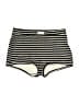 Shein Stripes Black Shorts Size 6 - photo 1