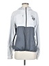 Assorted Brands 100% Polyester Color Block Gray Windbreaker Size S - photo 1