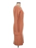 Shein Solid Tan Casual Dress Size L - photo 4