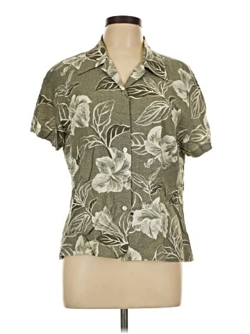 Tori Richard Short Sleeve Blouse (view 1)