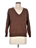 Et Clet 100% Acrylic Brown Pullover Sweater Size M - photo 1