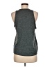 Nike 100% Polyester Gray Active Tank Size M - photo 2