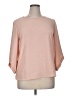 Unbranded 100% Polyester Pink 3/4 Sleeve Blouse Size XL - photo 1
