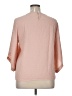 Unbranded 100% Polyester Pink 3/4 Sleeve Blouse Size XL - photo 2