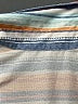 Unbranded Stripes Orange 3/4 Sleeve Blouse Size M - photo 7