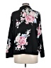 Flora Nikrooz 100% Polyester Floral Black Long Sleeve Blouse Size M - photo 2