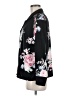 Flora Nikrooz 100% Polyester Floral Black Long Sleeve Blouse Size M - photo 5