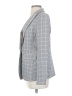 A New Day Checkered-gingham Gray Blazer Size 4 - photo 5