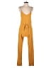 Unbranded Solid Yellow Jumpsuit Size S (estimated) - photo 1