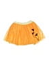 Disney 100% Polyester Solid Orange Skirt Size 6 - photo 1