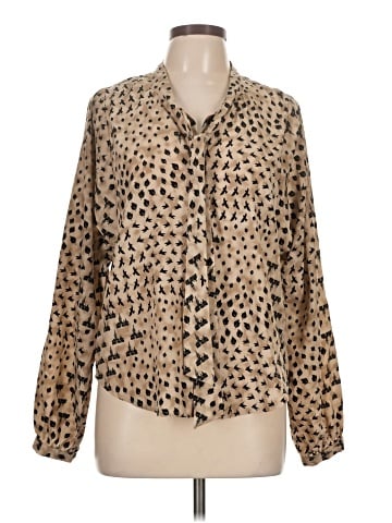 Love 21 Long Sleeve Blouse (view 1)