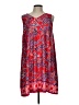 Apt. 9 Paisley Red Casual Dress Size L - photo 1