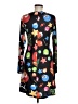 Unbranded Graphic Black Casual Dress Size M - photo 2