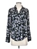 Bella Dahl 100% Rayon Print Gray Long Sleeve Blouse Size XS - photo 1