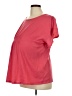 a:glow Red Short Sleeve Top Size Lg Maternity - photo 1