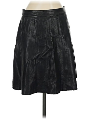Karen Millen Faux Leather Skirt (view 2)