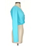 Zara Teal Long Sleeve Top Size S - photo 4