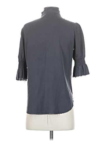 Go By Go Silk 3/4 Sleeve Silk Top (view 2)