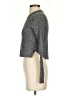 Babaton Metallic Gray Turtleneck Sweater Size S - photo 5