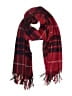 JC 100% Wool Plaid Burgundy Red Scarf One size - photo 1