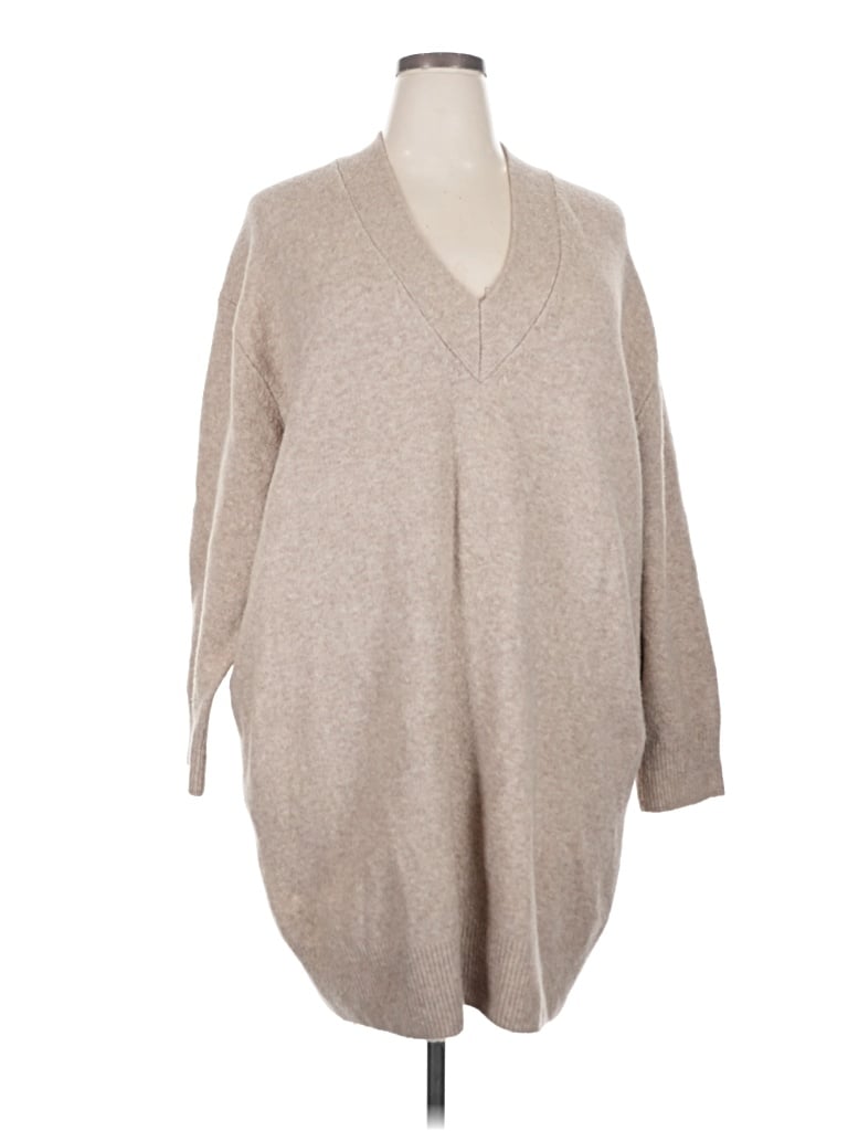 Pre-owned Universal Thread Poncho In Tan