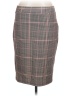 SOFIA Plaid Gray Formal Skirt Size L - photo 1
