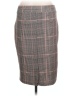 SOFIA Plaid Gray Formal Skirt Size L - photo 2