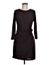 Ann Taylor Solid Brown Casual Dress Size M - photo 1
