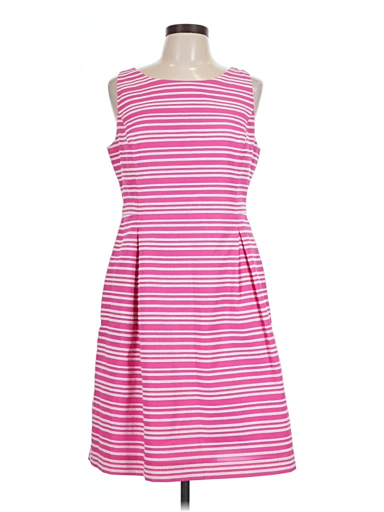 Pre-owned Tommy Hilfiger Casual Dress In Pink