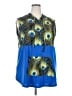 Lularoe Blue Sleeveless T-Shirt Size 2X - photo 1