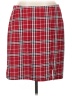 Unbranded Plaid Red Casual Skirt Size L (estimated) - photo 1