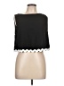 Shein 100% Polyester Black Short Sleeve Top Size L - photo 1
