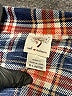Self Esteem 100% Polyester Plaid Blue 3/4 Sleeve Blouse Size XL - photo 7