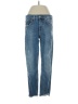 Zara Hearts Blue Jeans Size 2 - photo 1
