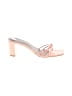 STAUD Solid Pink Sandals Size EU 40 - photo 1