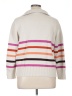 St. John's Bay Stripes White Pullover Sweater Size XL - photo 2