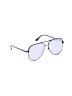 Quay Silver Black Sunglasses One size - photo 1